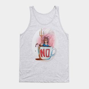 Coffeeseidon, lord of caffeine Tank Top